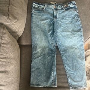 90’S ANKLE BOOT LOW RISE EXPRESS JEANS  SIZE 16